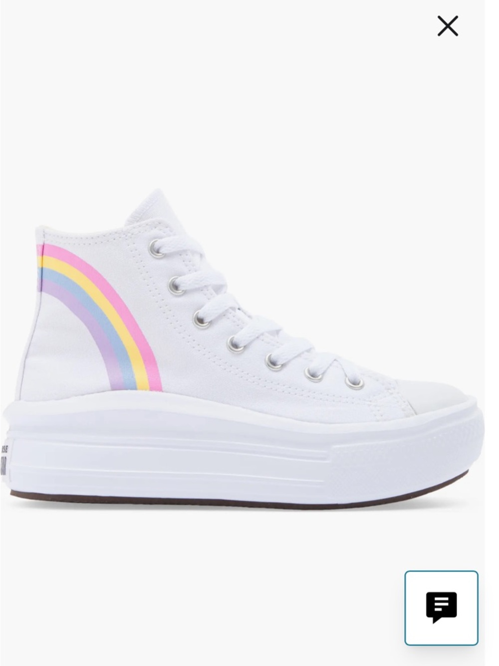 Kids' Chuck Taylor® All Star®
Move High Top Platform Sneaker - 13